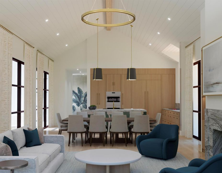 2-Living - Kitchen