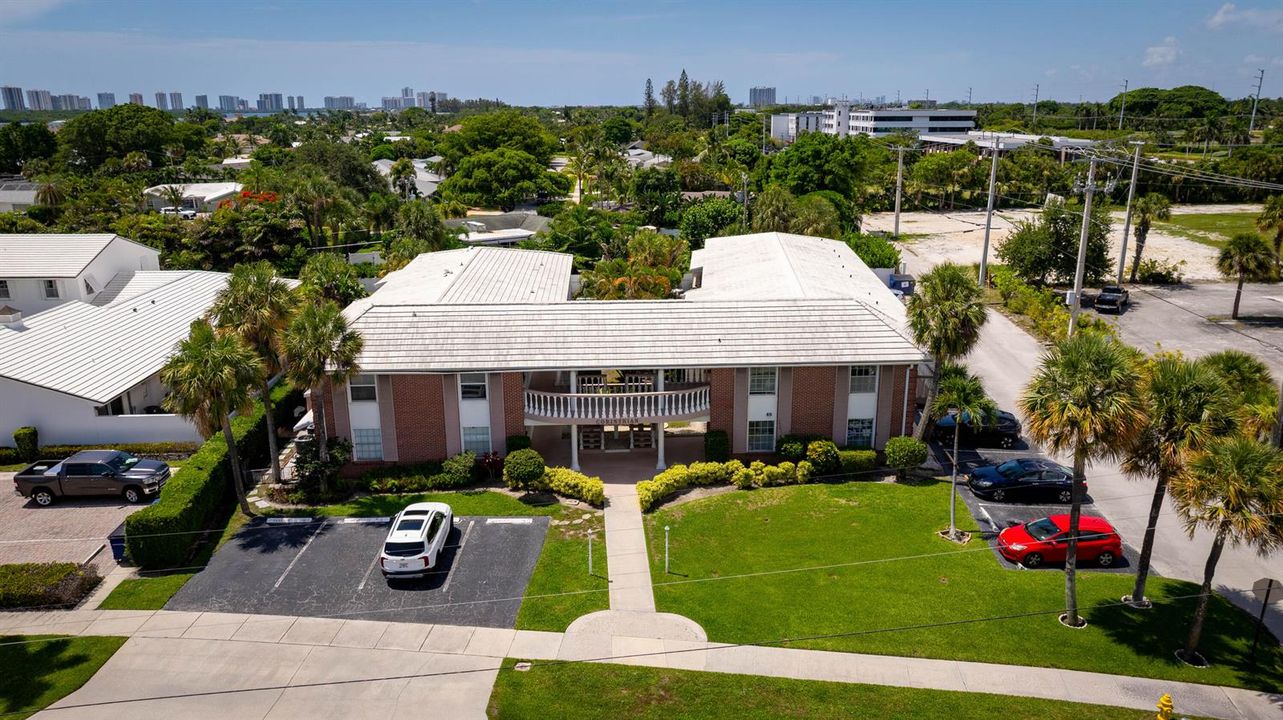 Aerial South