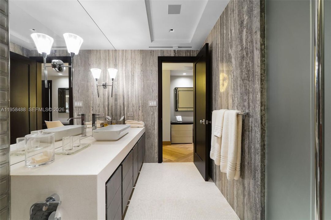 His Bath Primary Suite