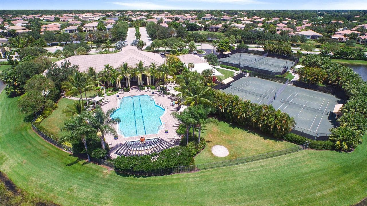 Mirabella Pool Aerial