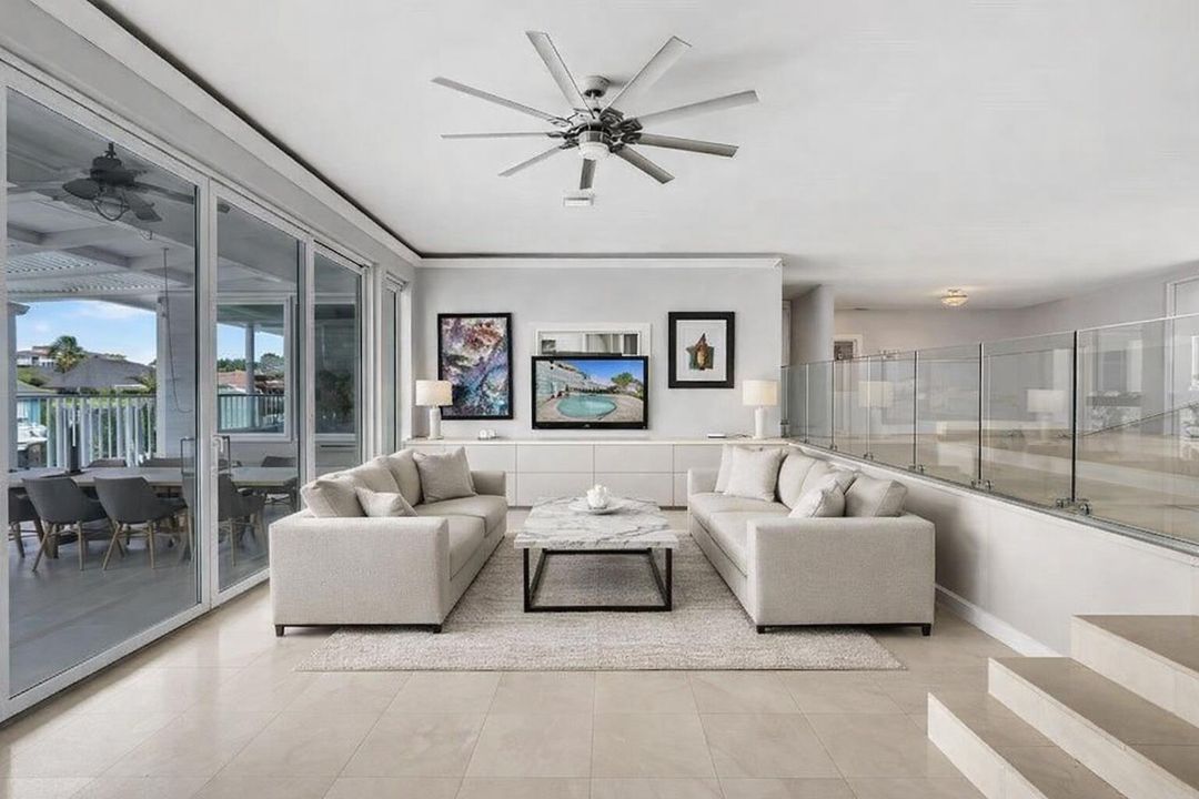 Virtually Staged Living Room