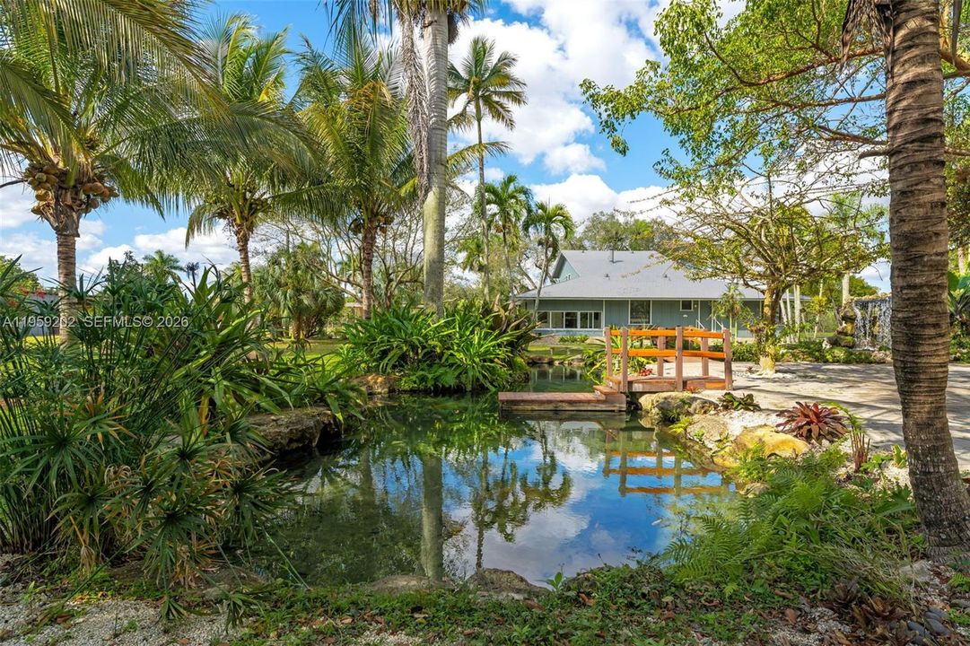 a bit of paradise on this 5 acre home site plus..
