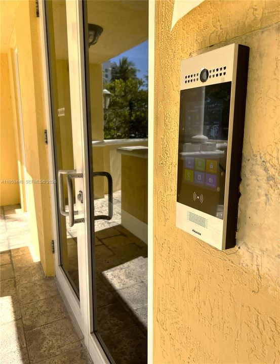 Video intercom.