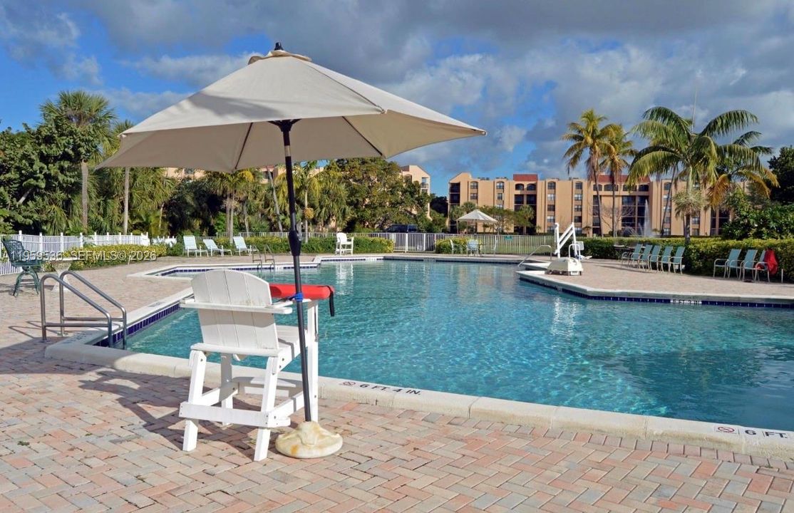 community swimming pool