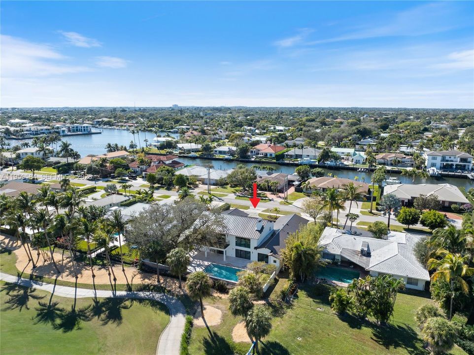 Property backyard leading to 13th Hole of Jack Niclaus Golf Course