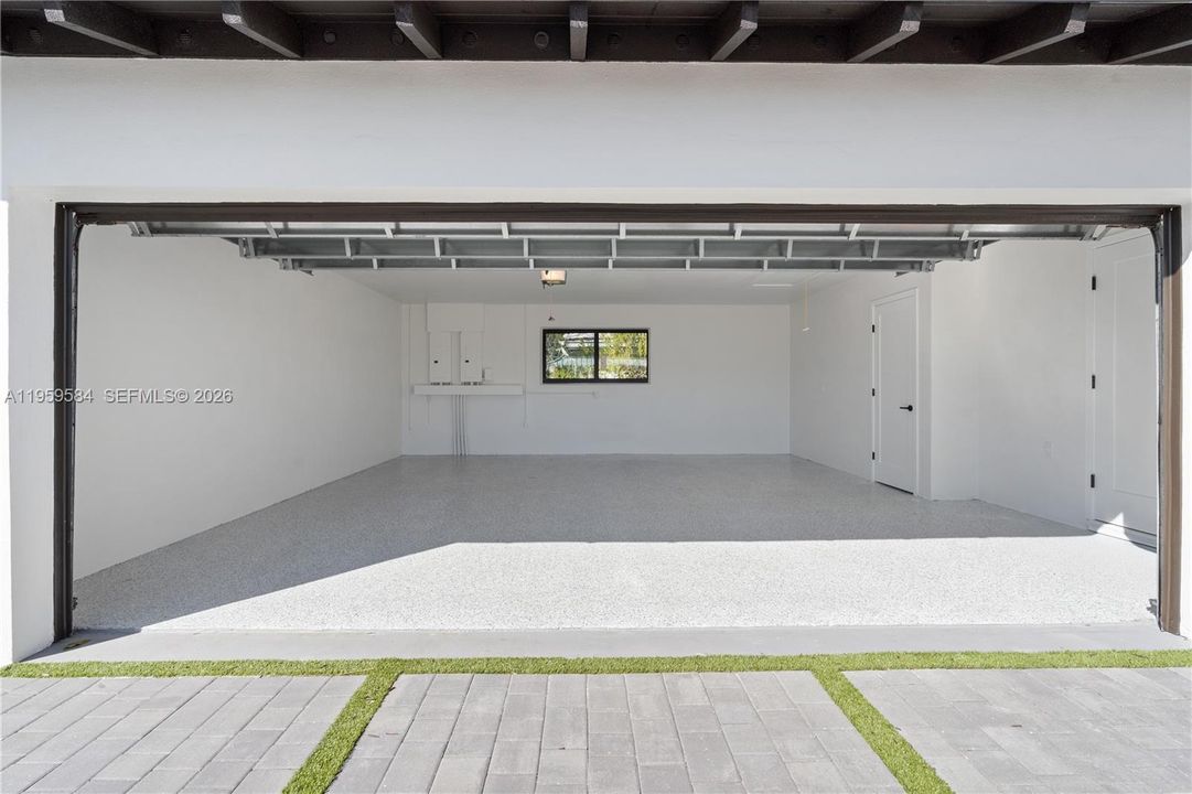 2 car garage