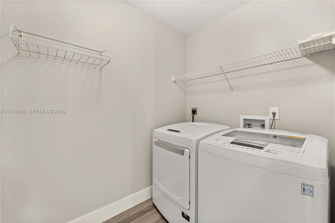 Full size Laundry and laundry room