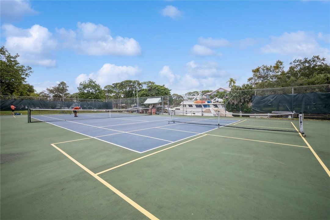 Tennis and pickleball