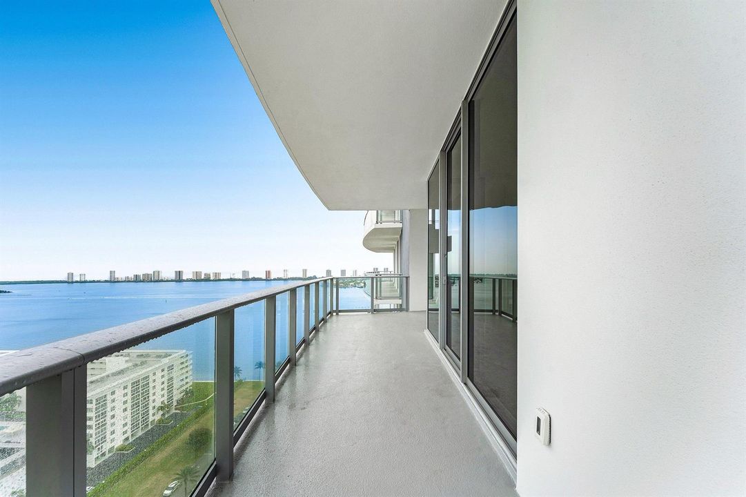 Large Covered Balcony