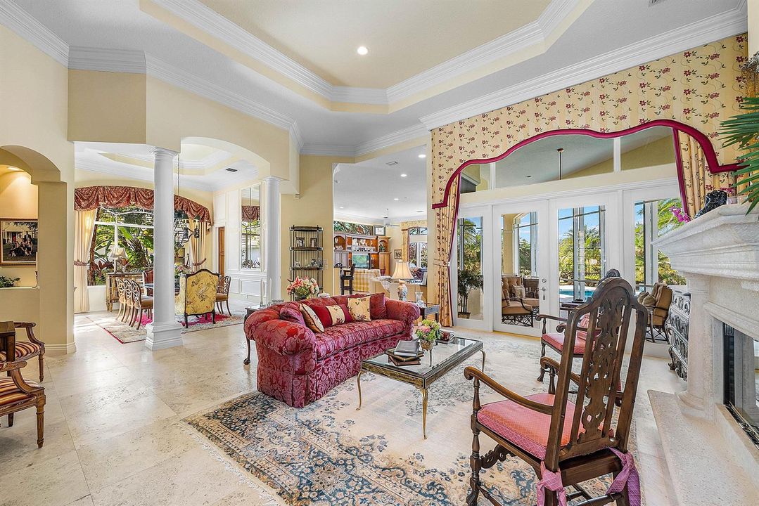 Living Room Dining Room View