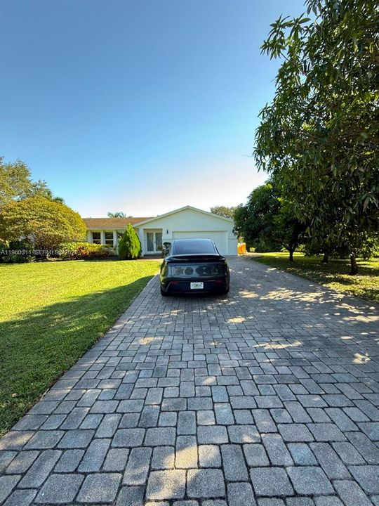 Front of the house
