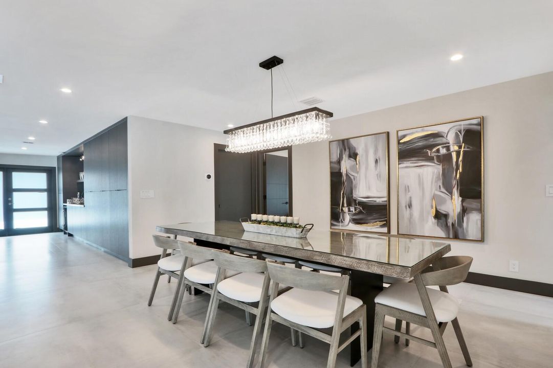 Dining area
