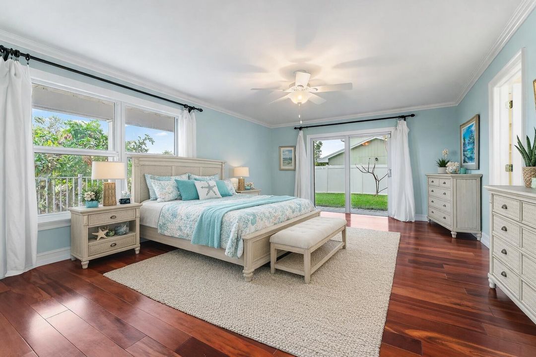 Staged Master Bedroom