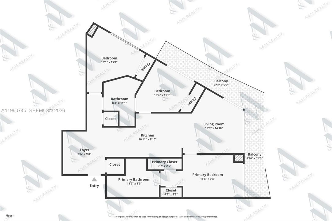 En Venta: $830,000 (3 camas, 2 baños, 1110 Pies cuadrados)