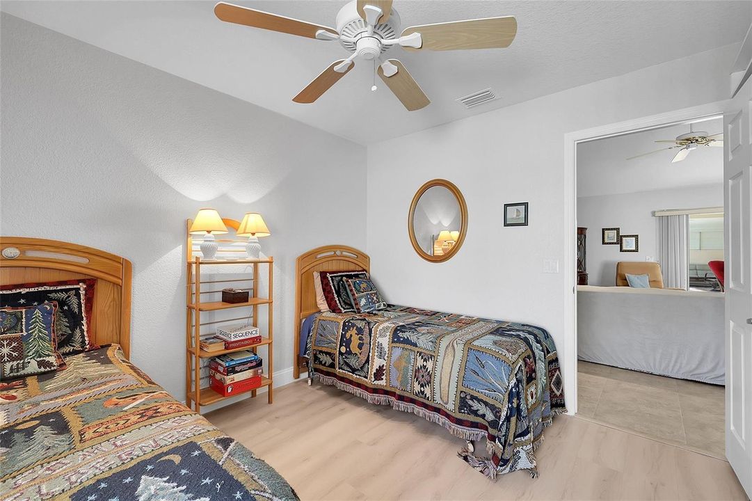 2nd bedroom, looking toward family room