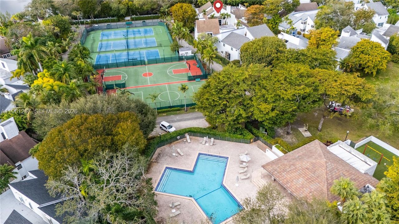 Tennis, Basketball and Community Pool
