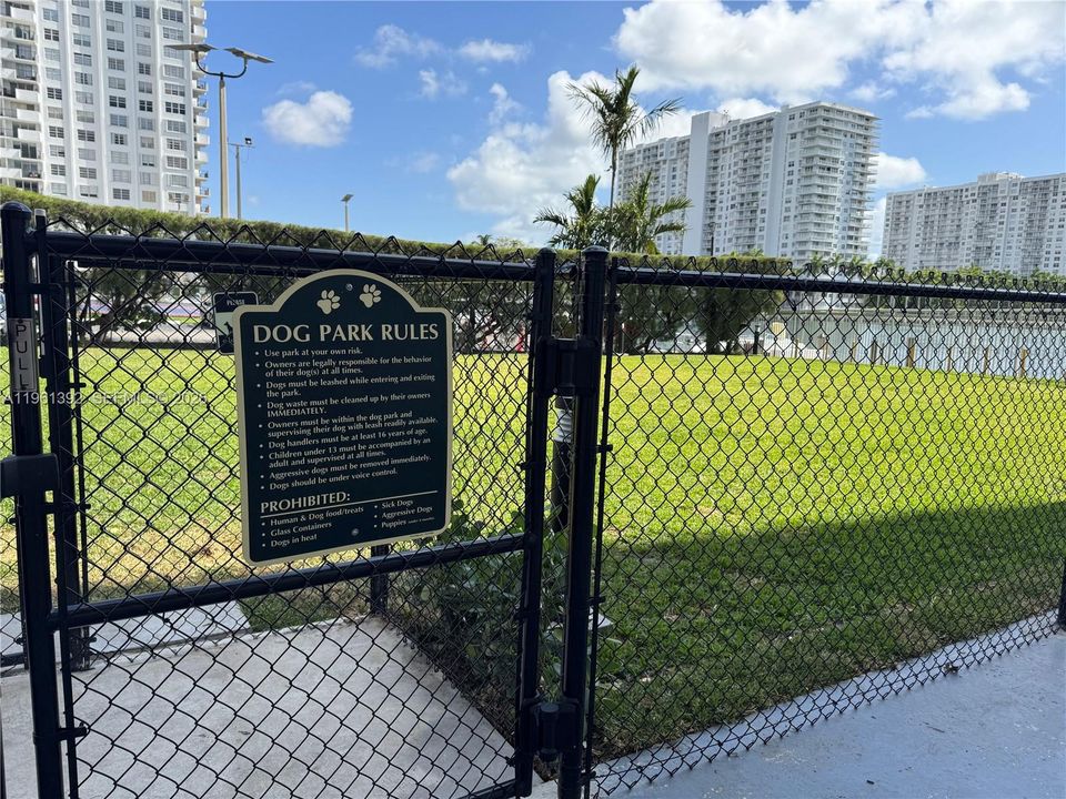 NEW DOG PARK!