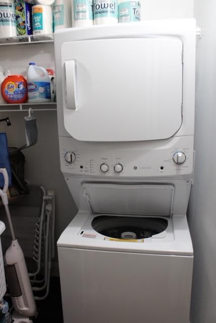 inside washer/dryer