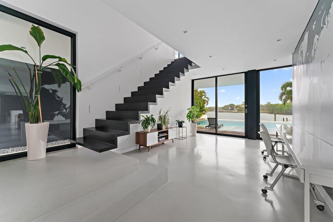 Office Area/Stairs to Guest Wing