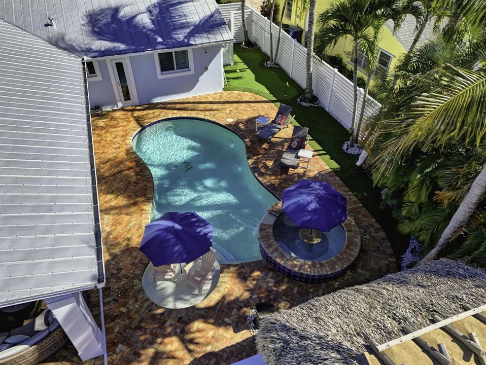 Aerial Pool