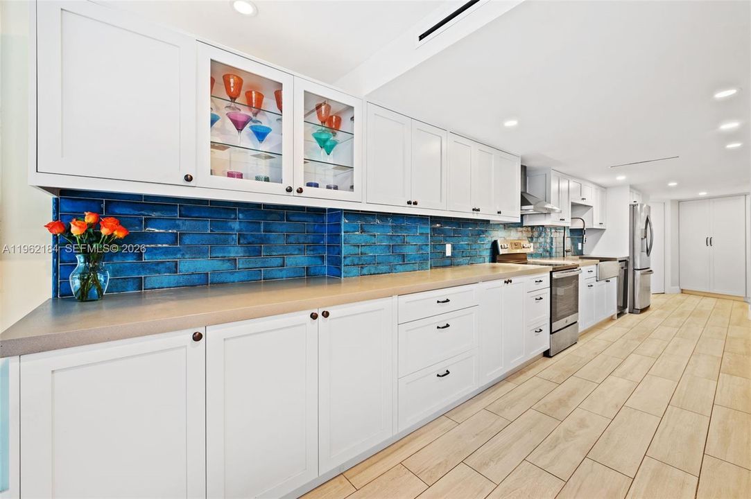 Modern Design with so much Counter Space