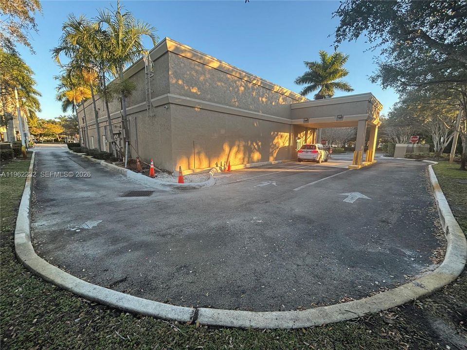 Dunkin' Donuts drive-through