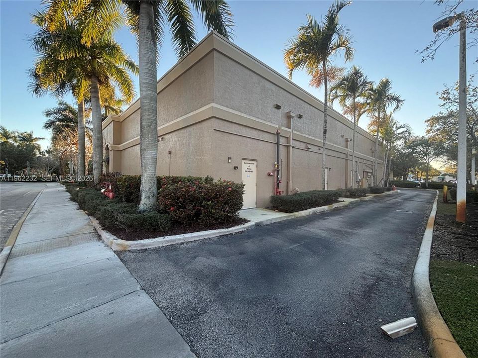 Drive-through entrance