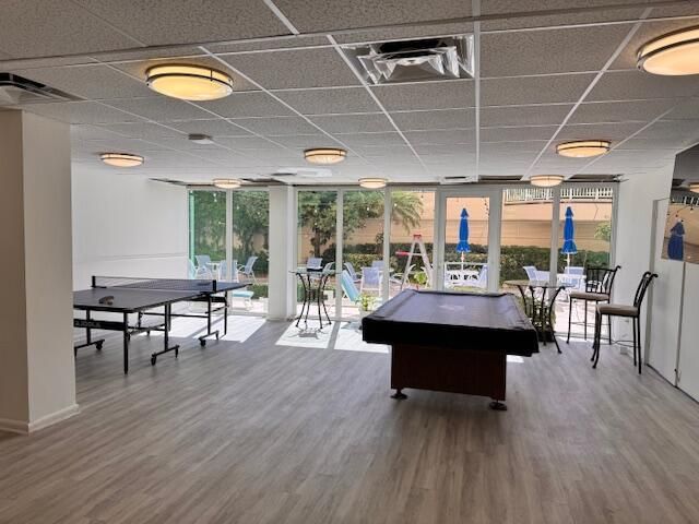 Billiards and Ping Pong