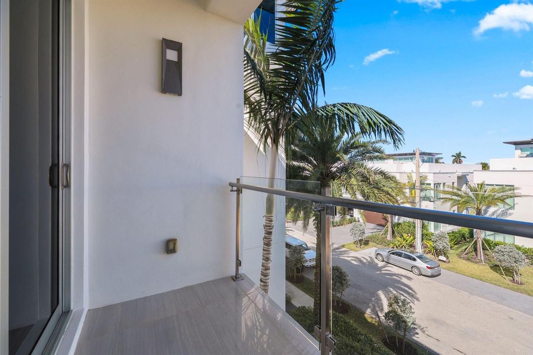 Beautiful views off bedroom balconies