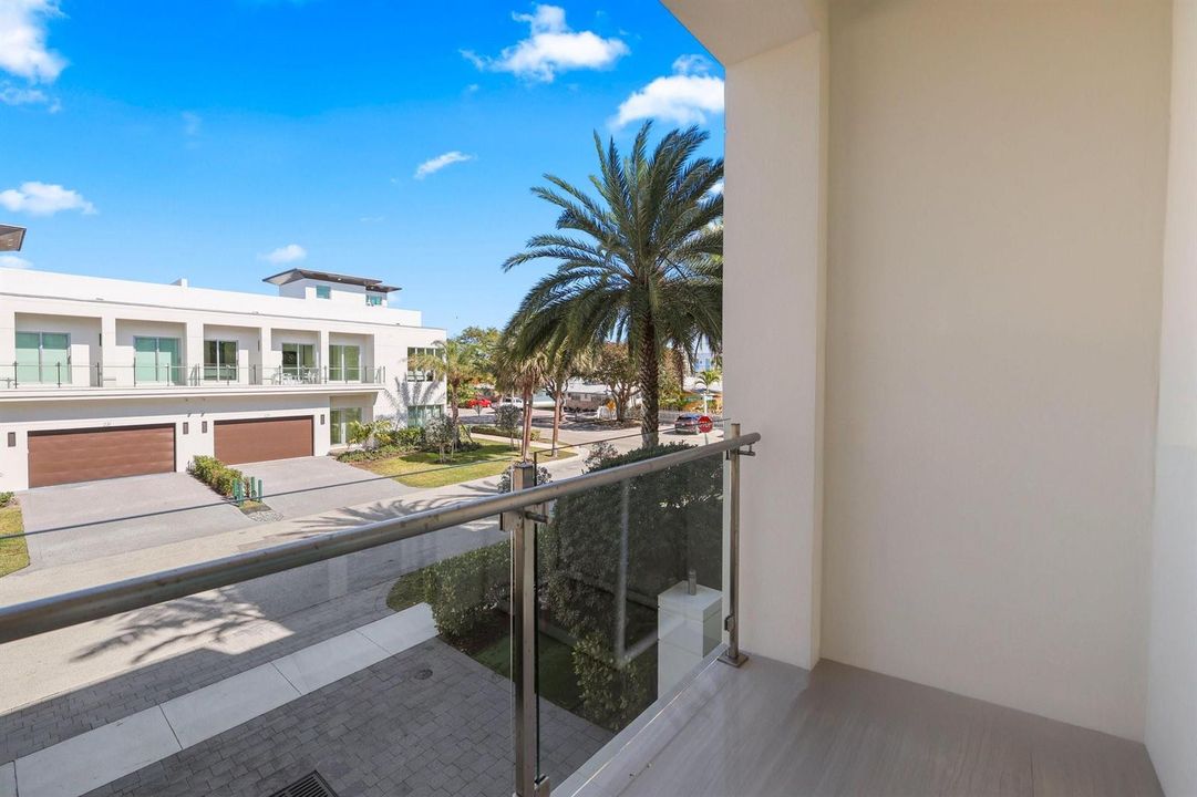 Beautiful views off bedroom balconies