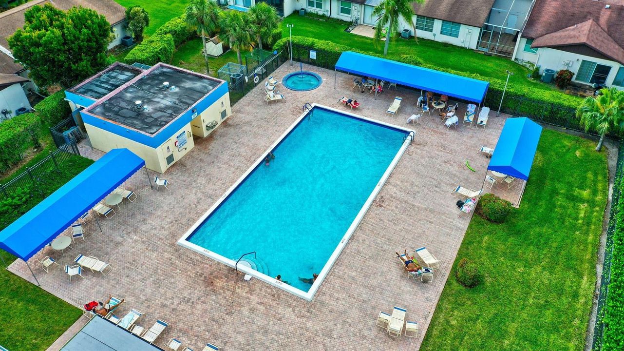 Clubhouse Pool 1 Overhead