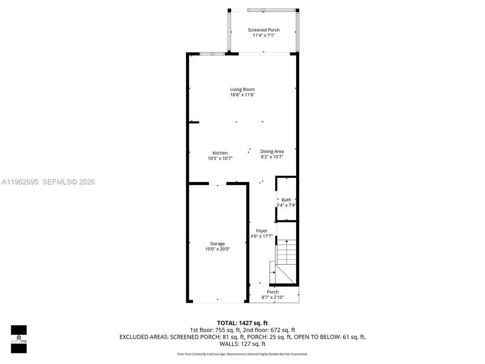 En Venta: $395,000 (2 camas, 2 baños, 1429 Pies cuadrados)