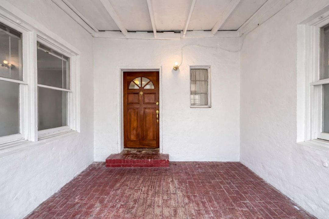 FRONT ENCLOSED PORCH