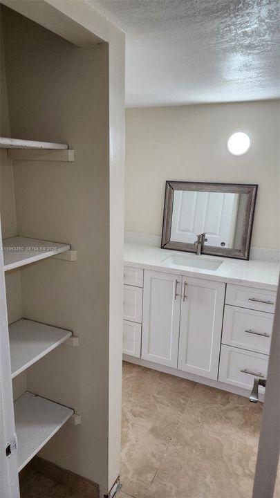 Linen closet
