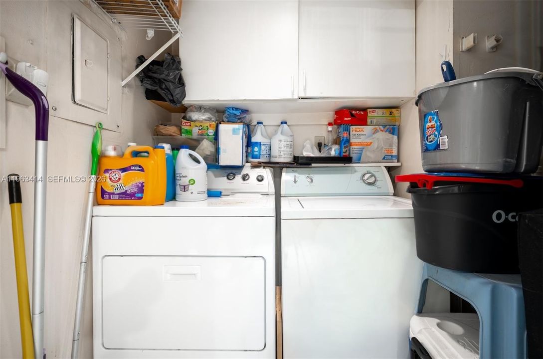 In Unit Laundry