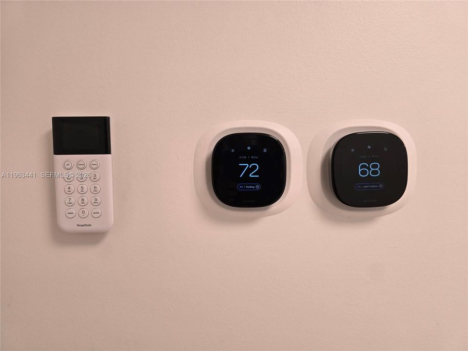 2 Air- conditioners and 2 thermostats