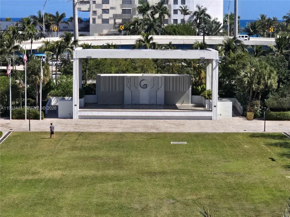 Gateway Park - If front of St Tropez, with playground, water fountains, weekly events, parking and more