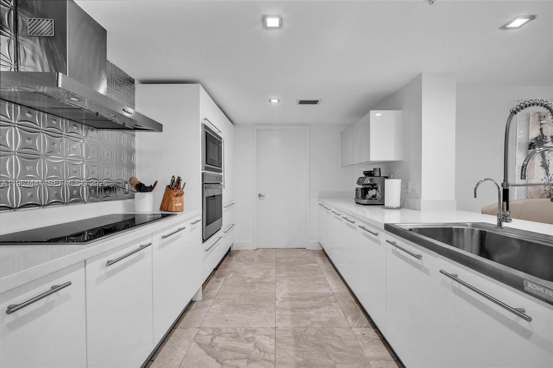 Renovated kitchen