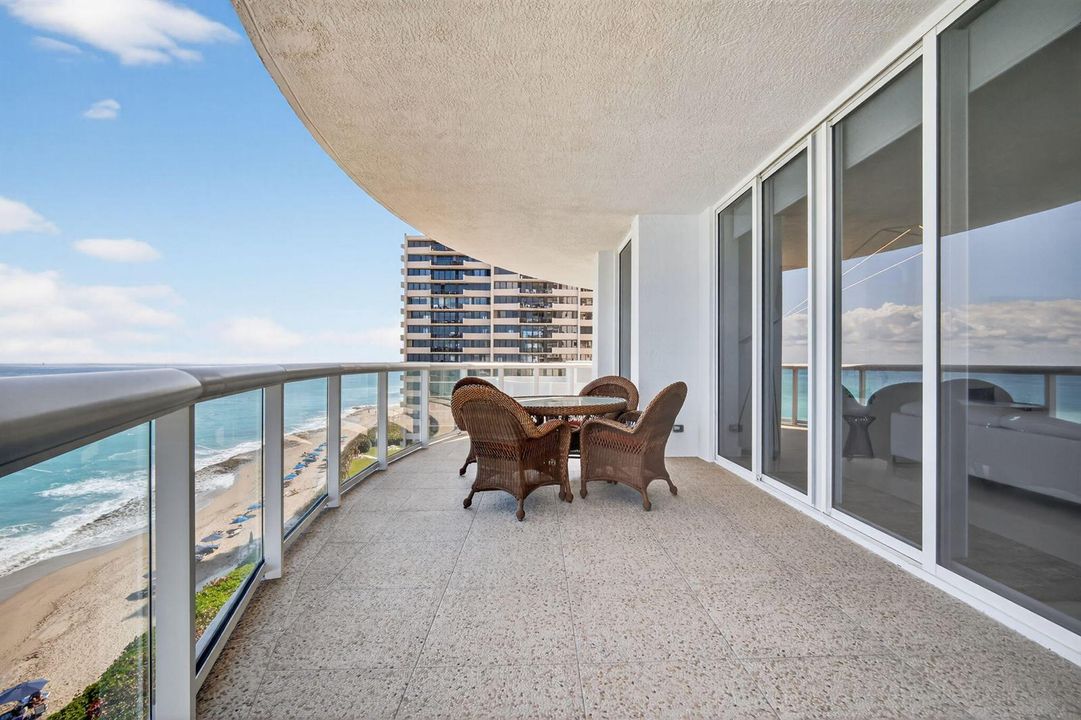 24" porcelin floors on balconys