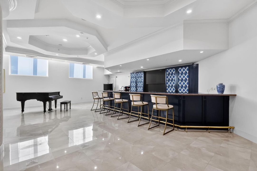 Social Room with grand piano