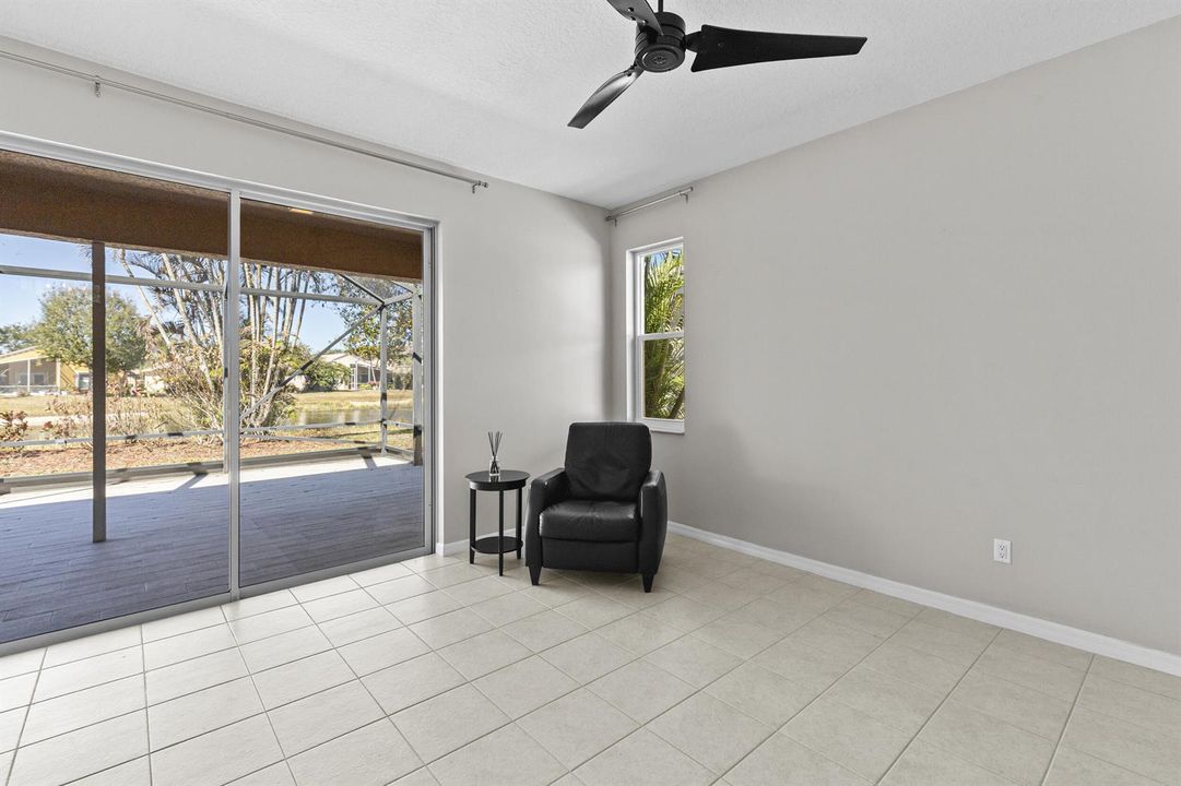 Living room high ceiling