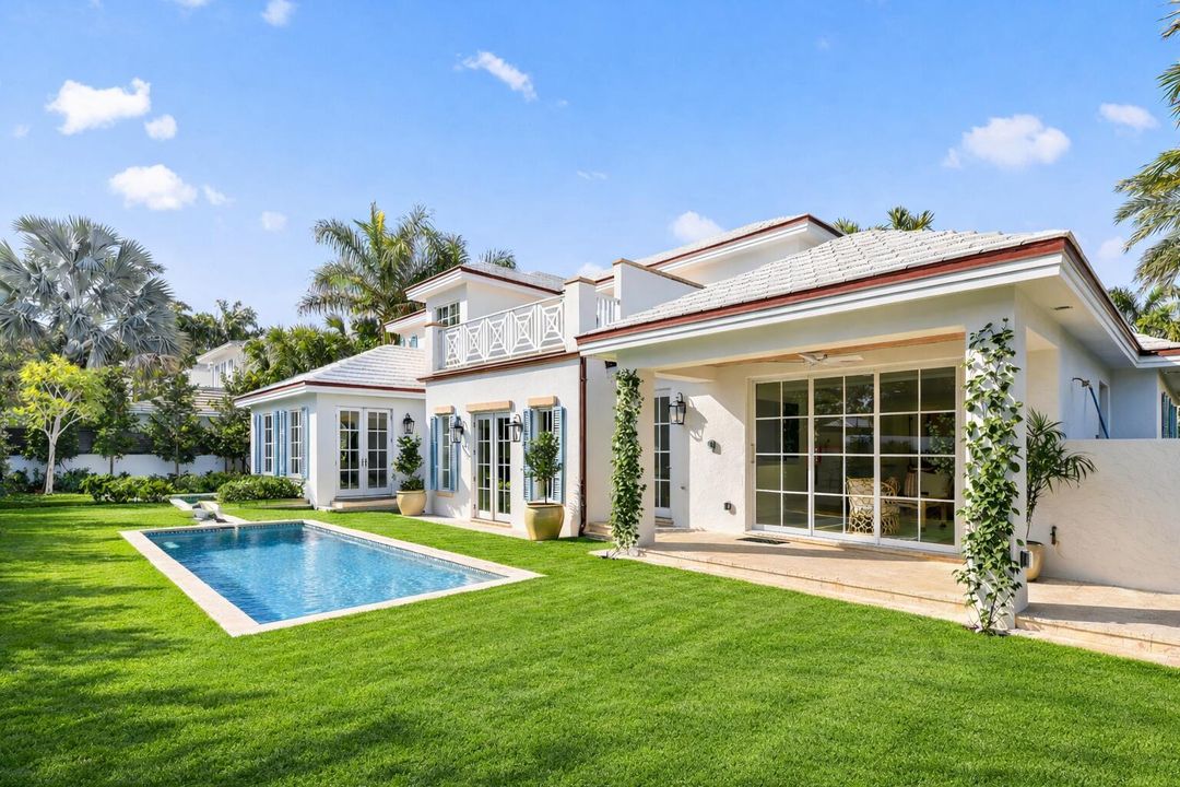 Covered Loggia and Swimming Pool