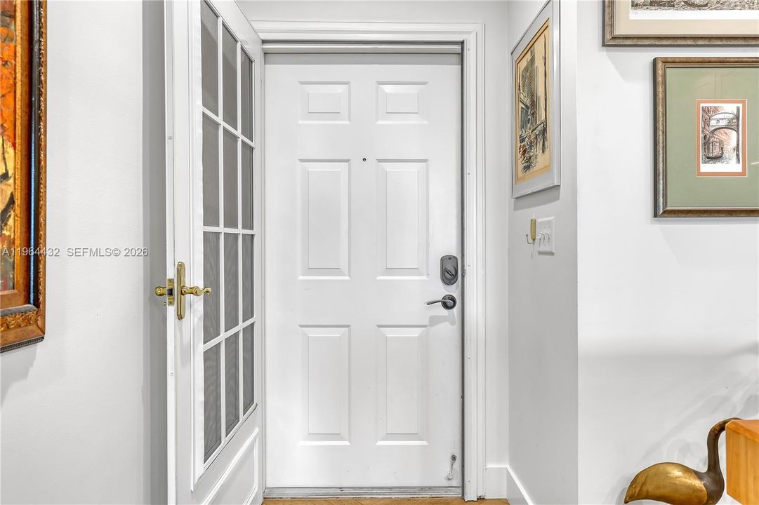 Storm Door Front Entry