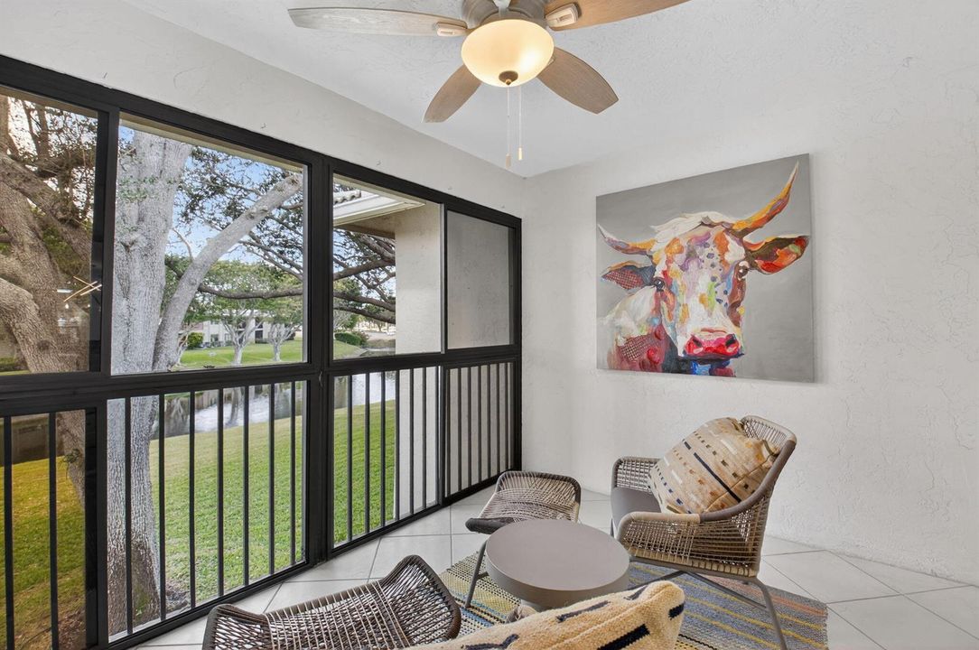 Screened in Lanai