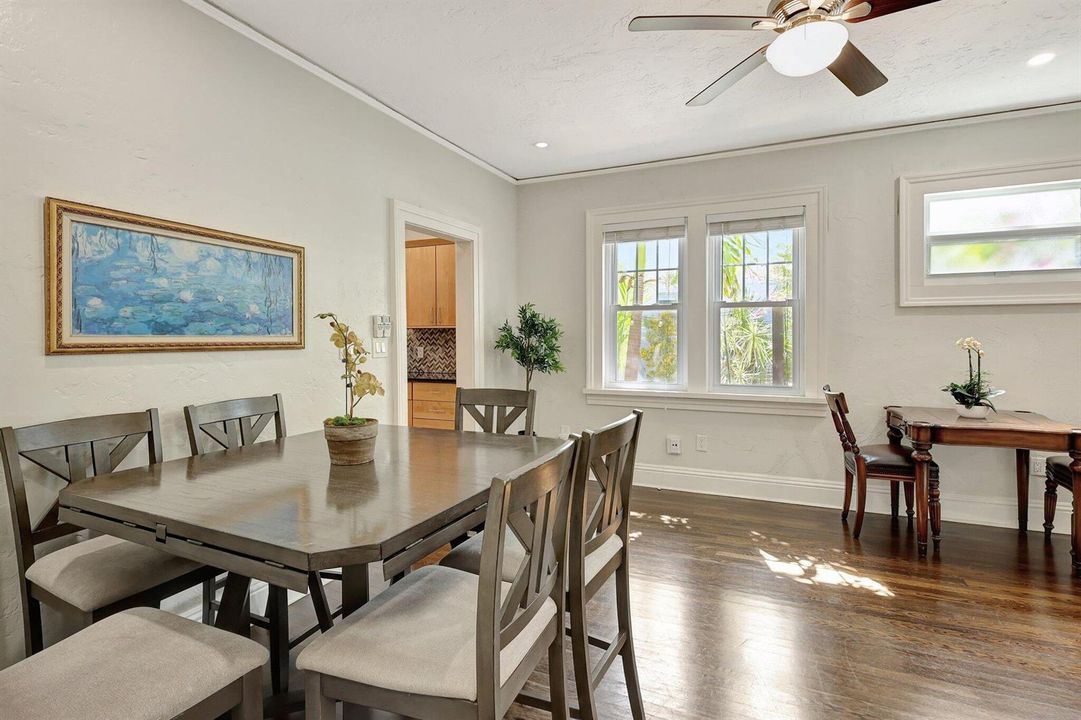 Dining area