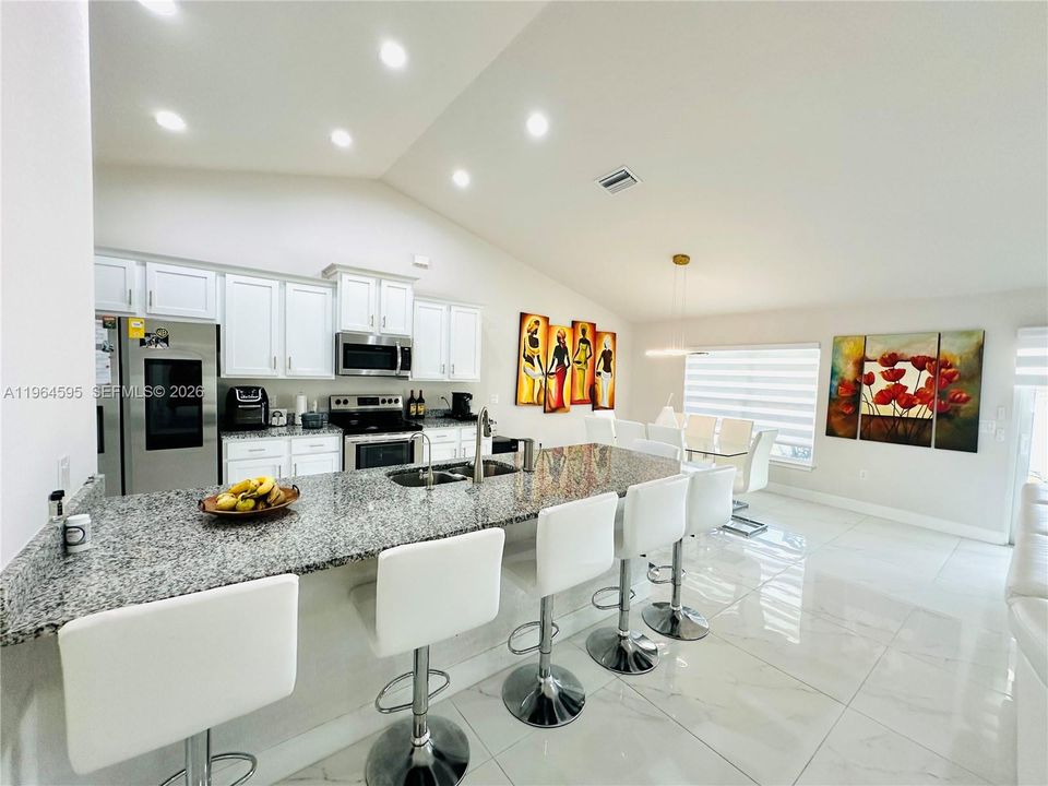 5 seat counter top