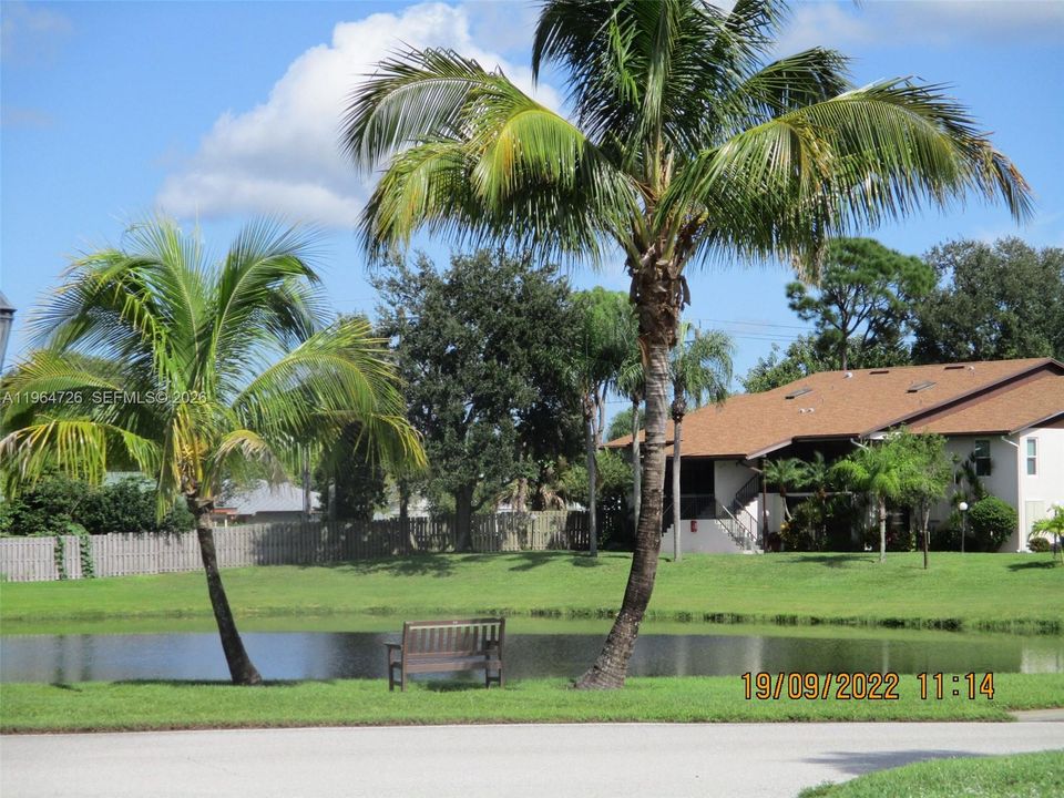 POND ACROSS FROM CLUBHOUSE