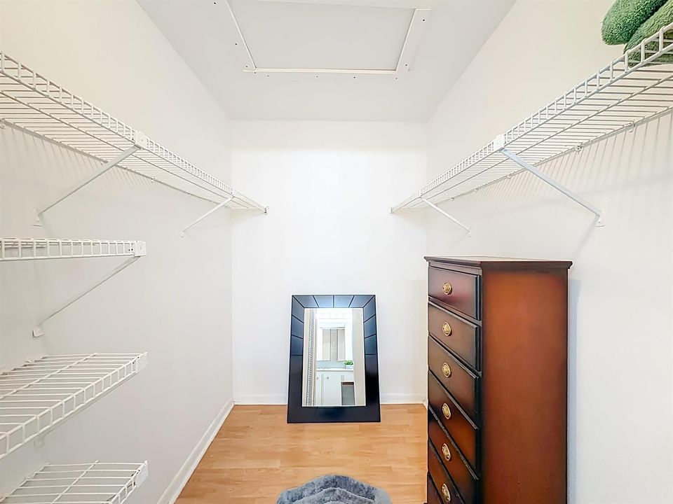 Primary Walk-In Closet