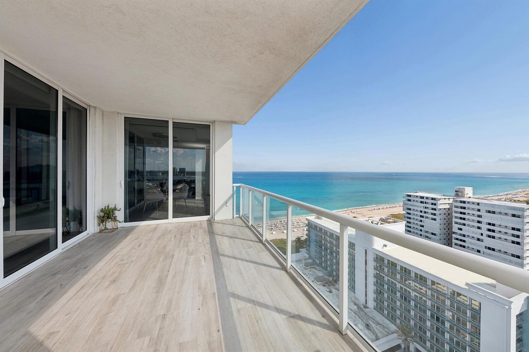 View from balcony