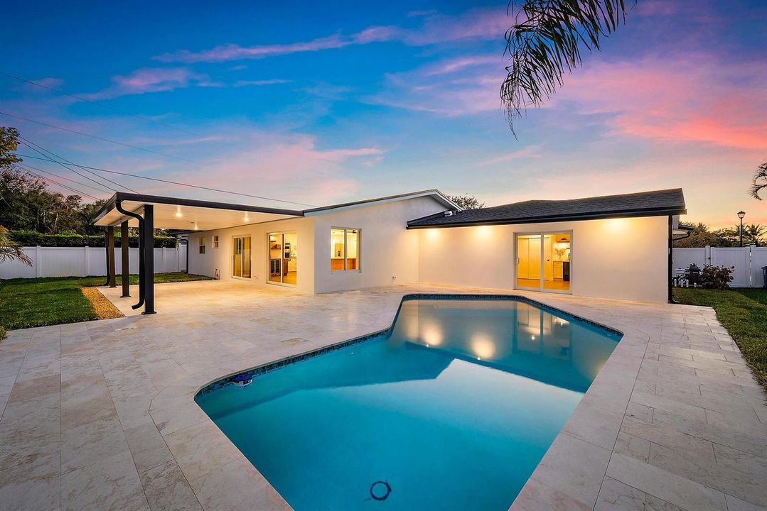 Pool & Back Exterior